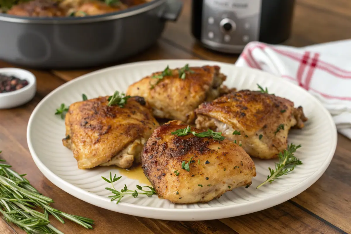 easy chicken thigh recipes for dinner with few ing 1 - SoumaRecipes