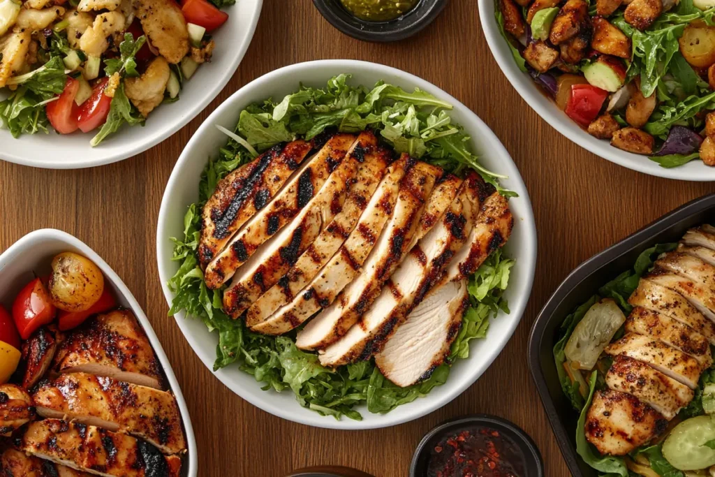 A delicious assortment of things to cook with chicken breast, showcasing various cooking styles.